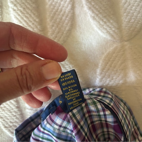 EUC like new Polo by Ralph Lauren Men's  Plaid Performance button down size XL. - Picture 6 of 7